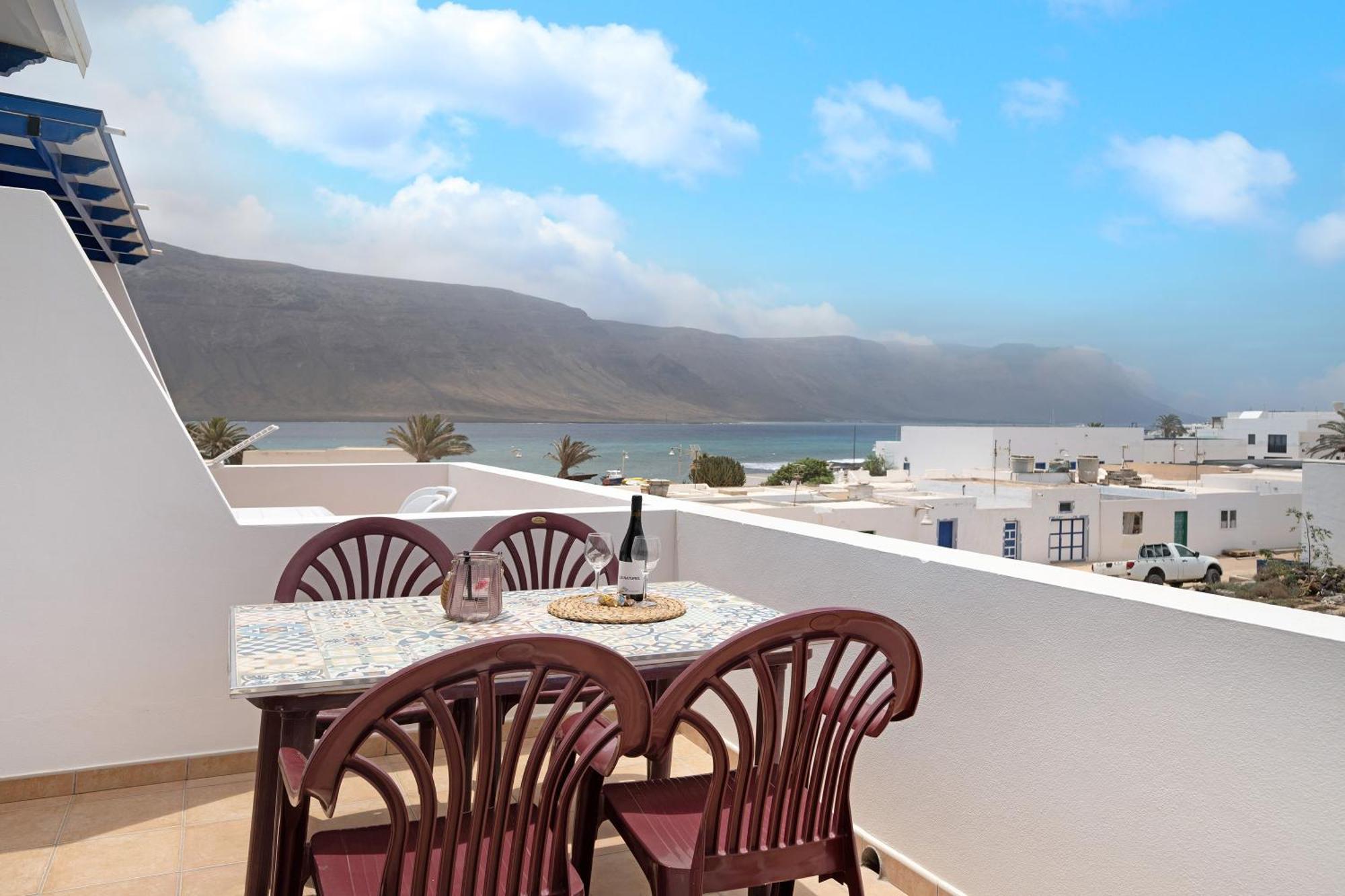 Vista Al Mar, La Graciosa Caleta de Sebo Exterior foto